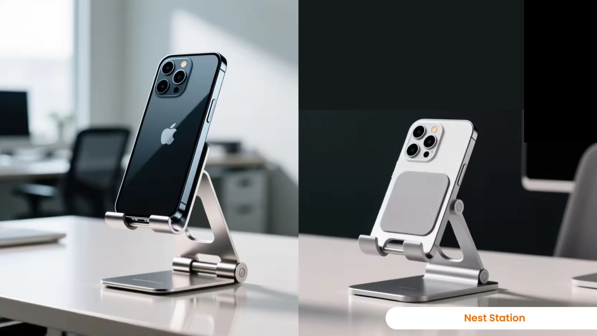How a Premium Mobile Stand Helps with Neck and Eye Strain – Nest Station
